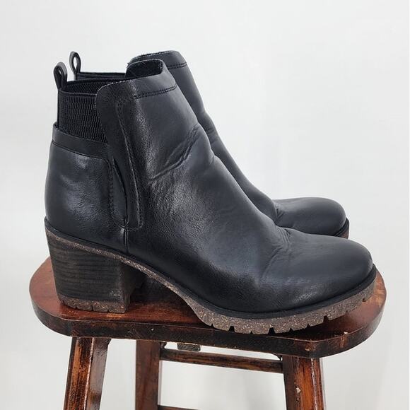 Korks Women's Black Ankle Booties Size‎ 10 - Picture 1 of 9